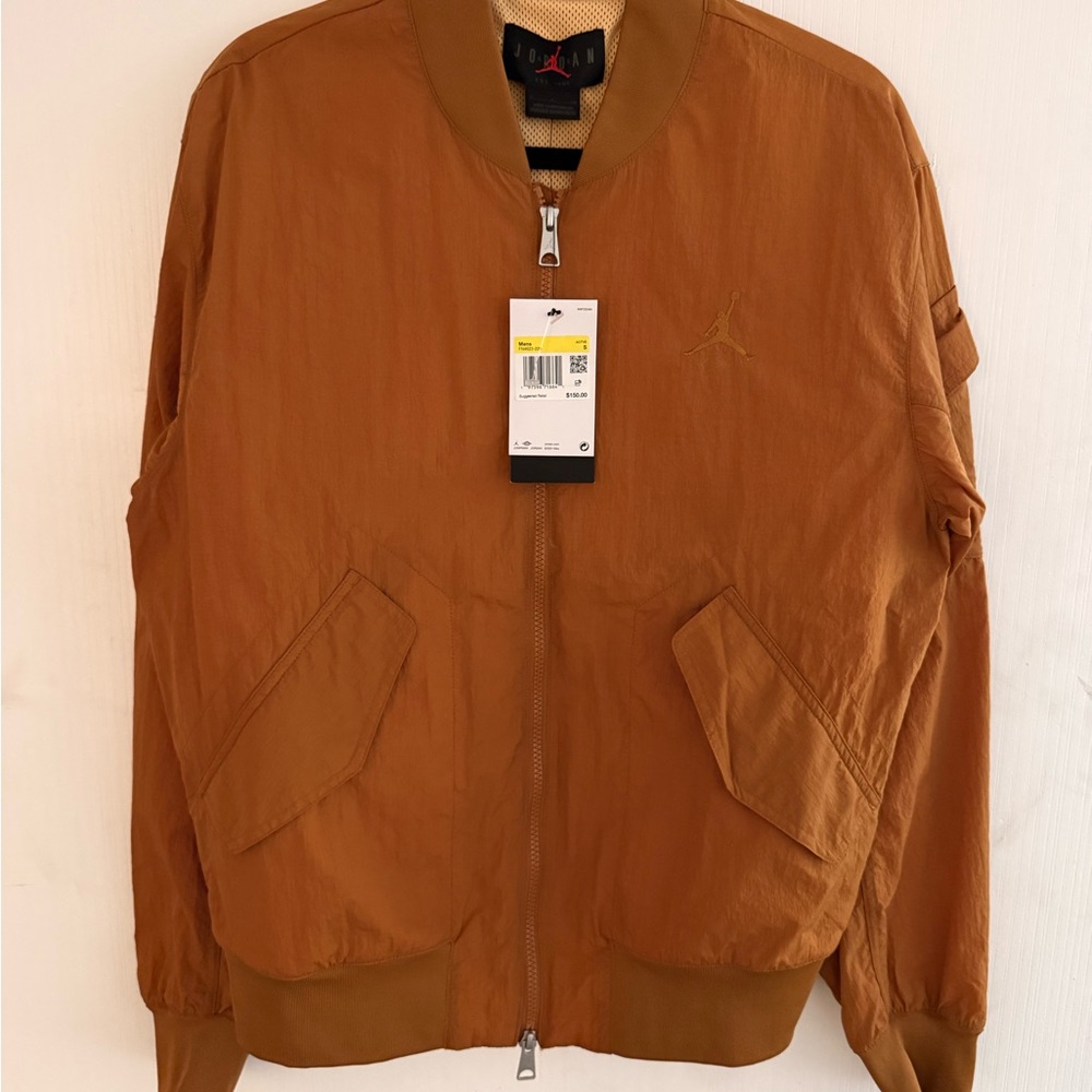 Jordan Men's Tan Bomber Jacket